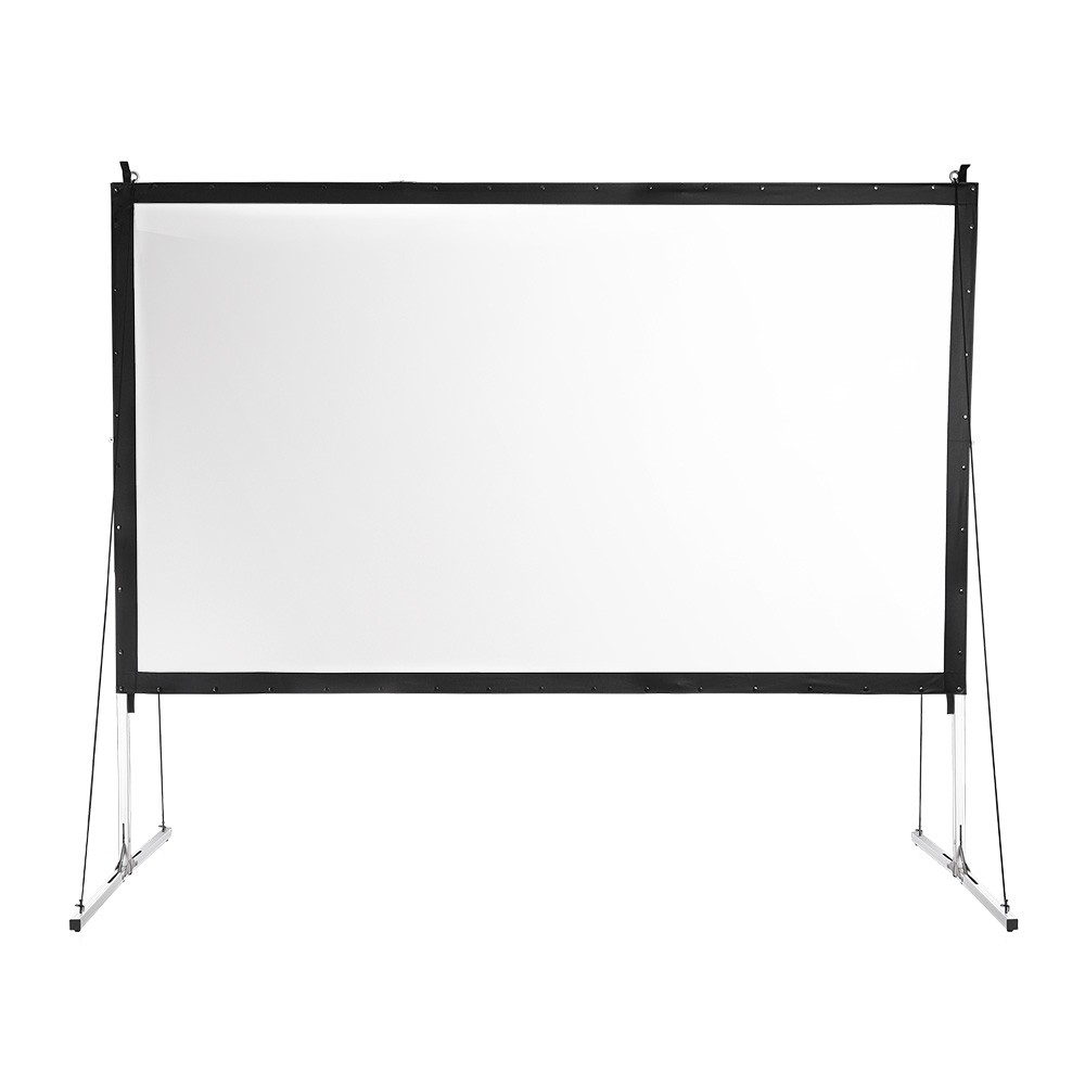 Projector Screen with Heavy Duty Stand 100inch 16:9 Outdoor Projection Screen