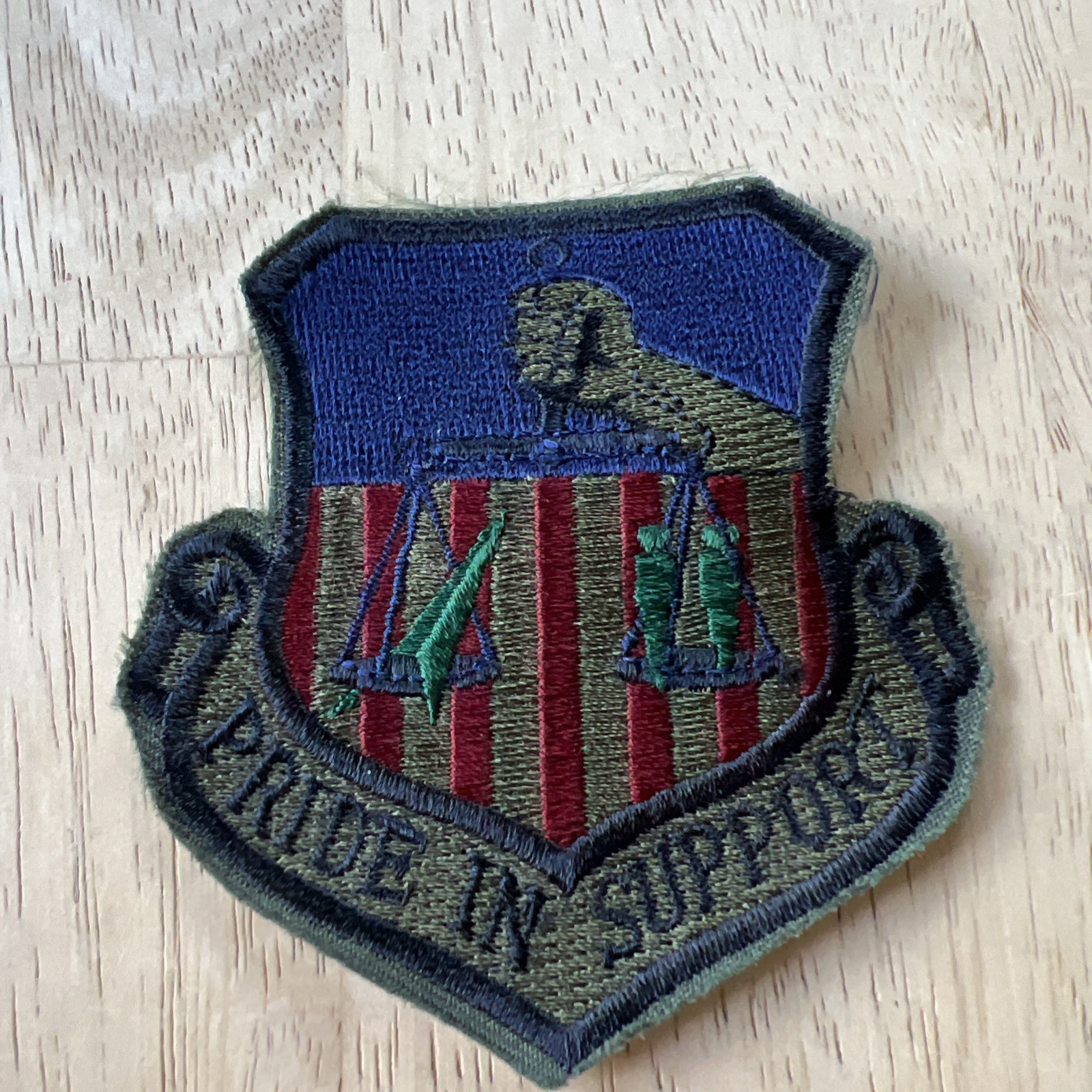USAF Tactical Air Command Pride In Support Patch