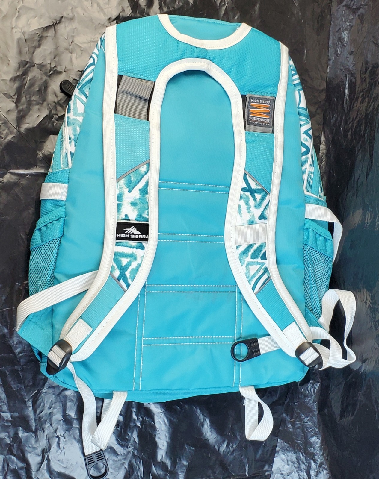 High Sierra Loop Multicolor Tribal Design Colorful Backpack Daypack - GUC