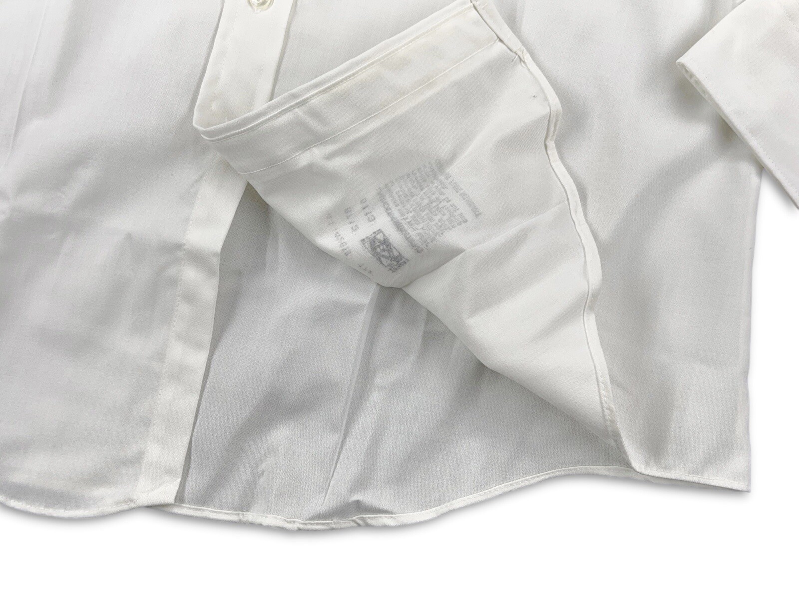 vintage conqueror styled service shirt Size 17.5 Nos
