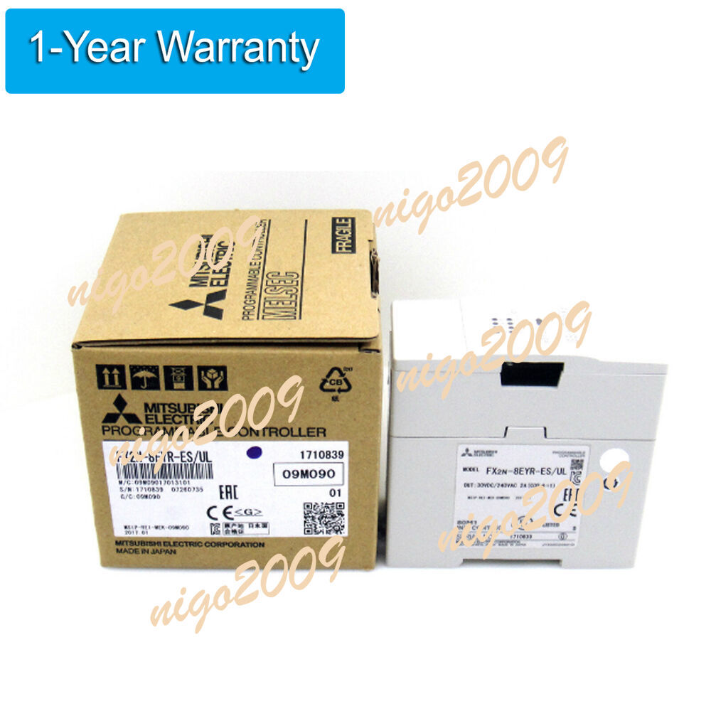 New In Box MITSUBISHI FX2N-8EYR-ES/UL Digital Transistor Power Supply