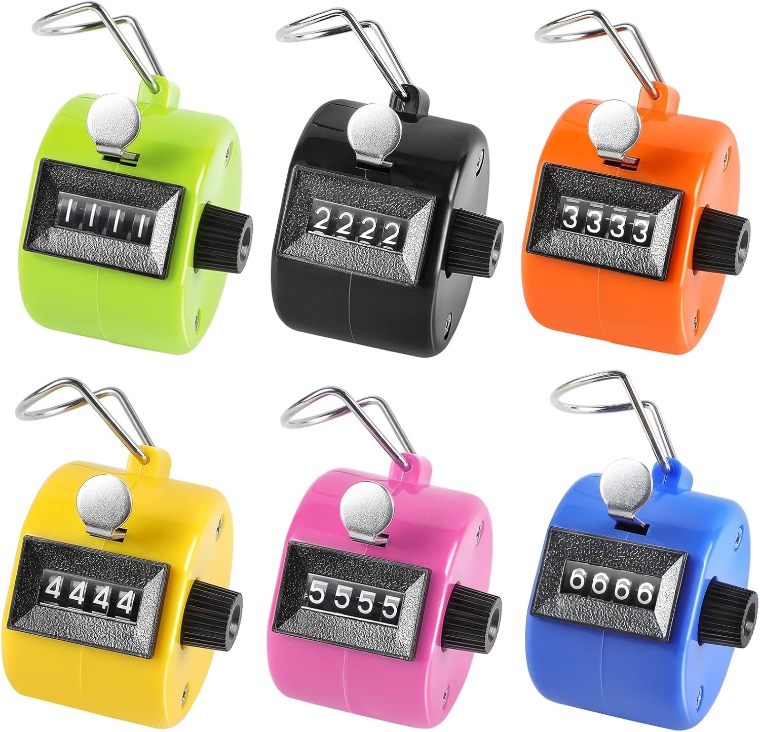 Versatile Battery-Free Clicker Counters - Perfect for Knitting, Coaching & More