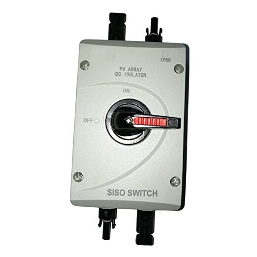 IP66 Solar System Solar Combiner Box PV DC Isolator Switch With Solar 32A