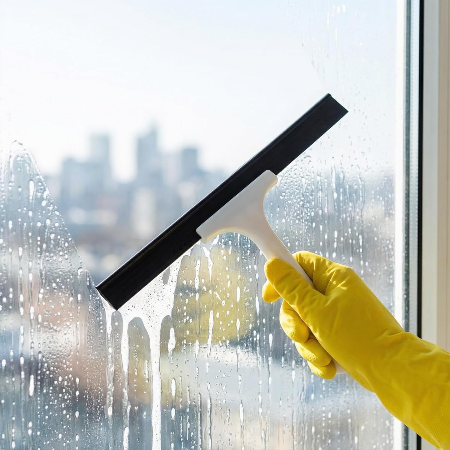 Professional Cut-to-Size Replacement Rubber Squeegee Blade, 41" Household Squeeg