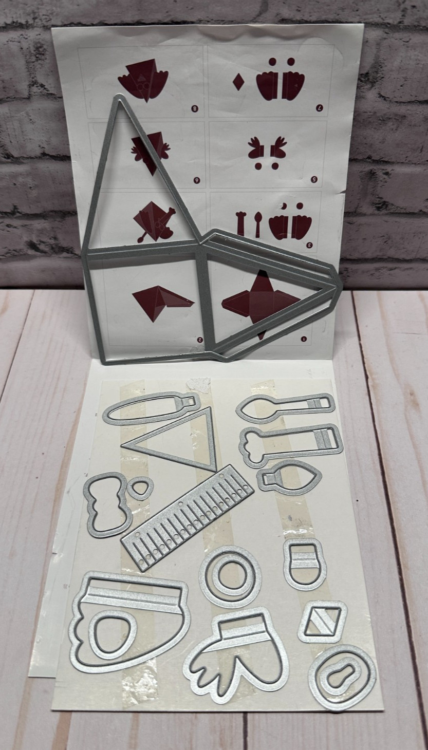 Stampin Up! PYRAMID PALS Thinlits dies ~ Gift Box Fun Christmas Birthday