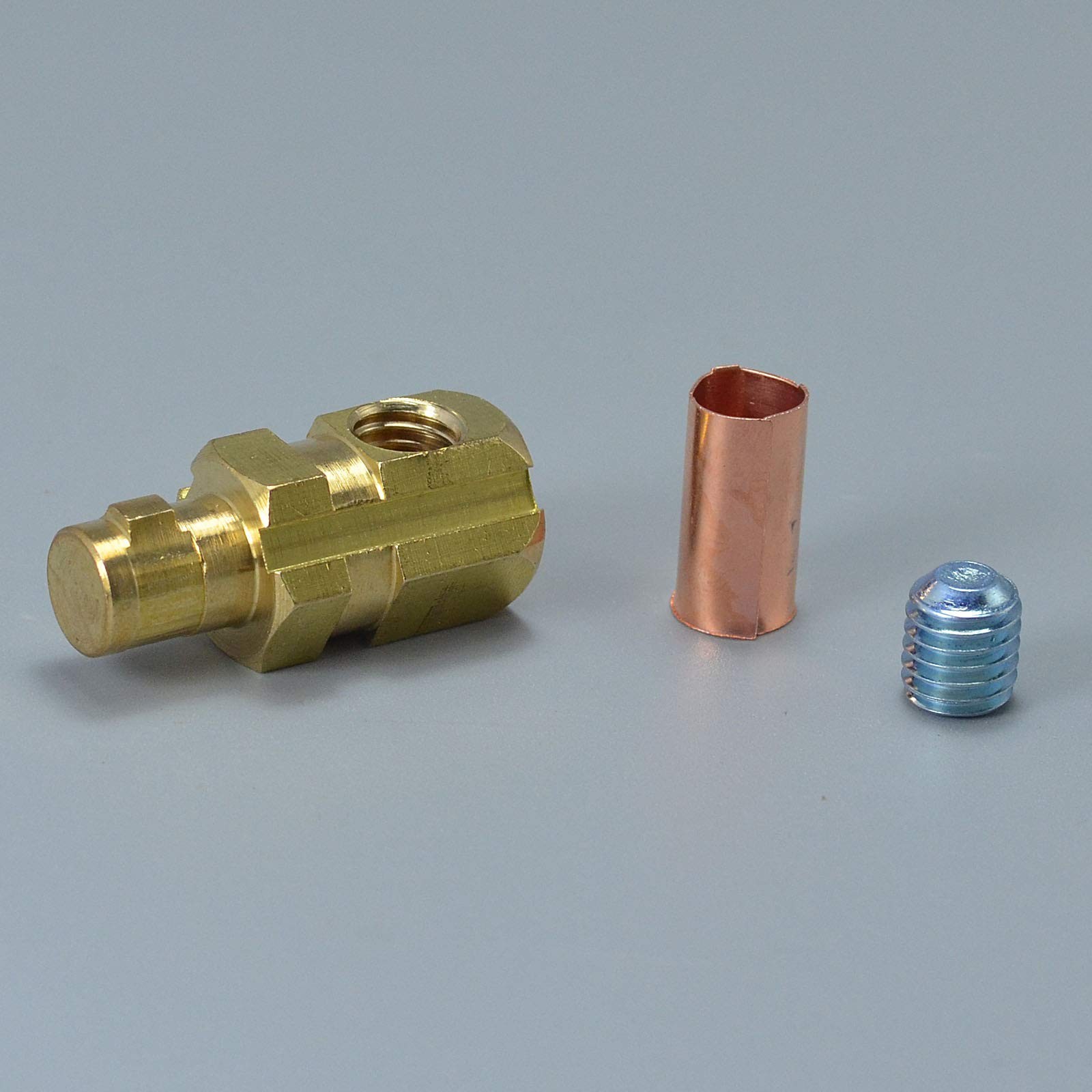 RIVERWELD TIG Welding Cable Panel Connector Plug & 10-25mm, Black & Red