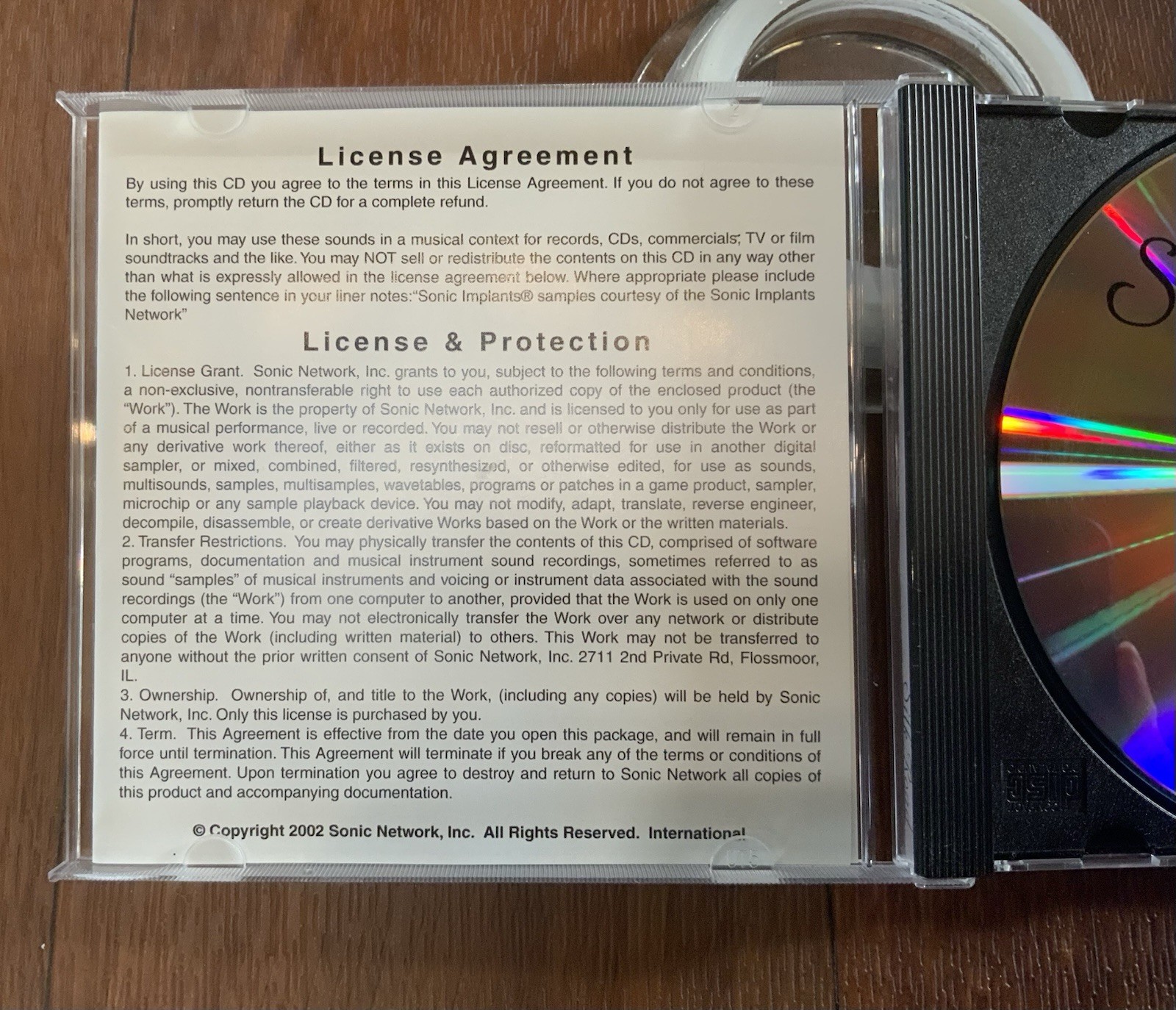 Silk Road CD-Rom 2002 Sonic Network, Inc 50 Instruments Gigasampler