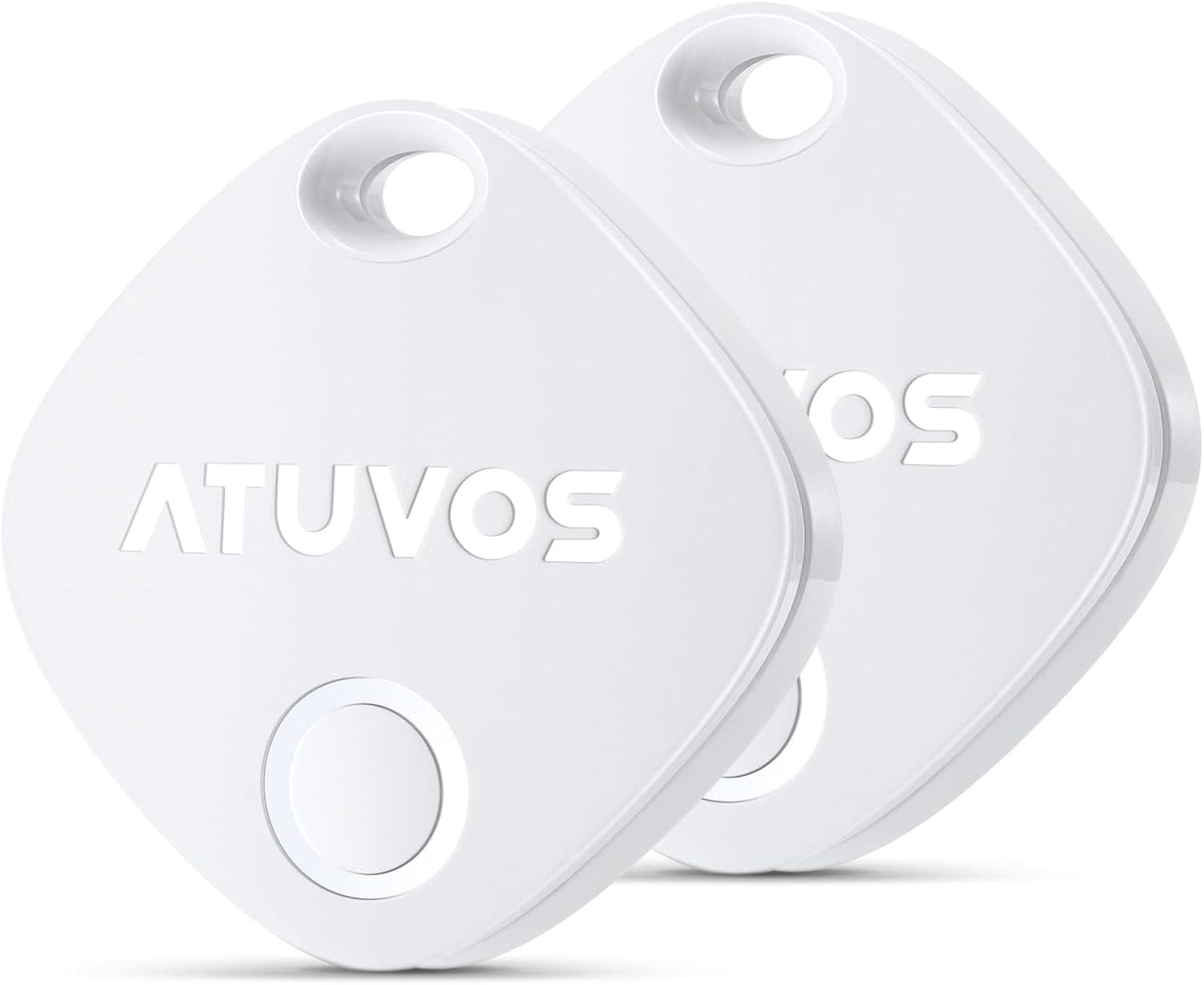 ATUVOS Luggage Tracker, Key Finder, Bluetooth Tracker Pairs with Apple Find My (
