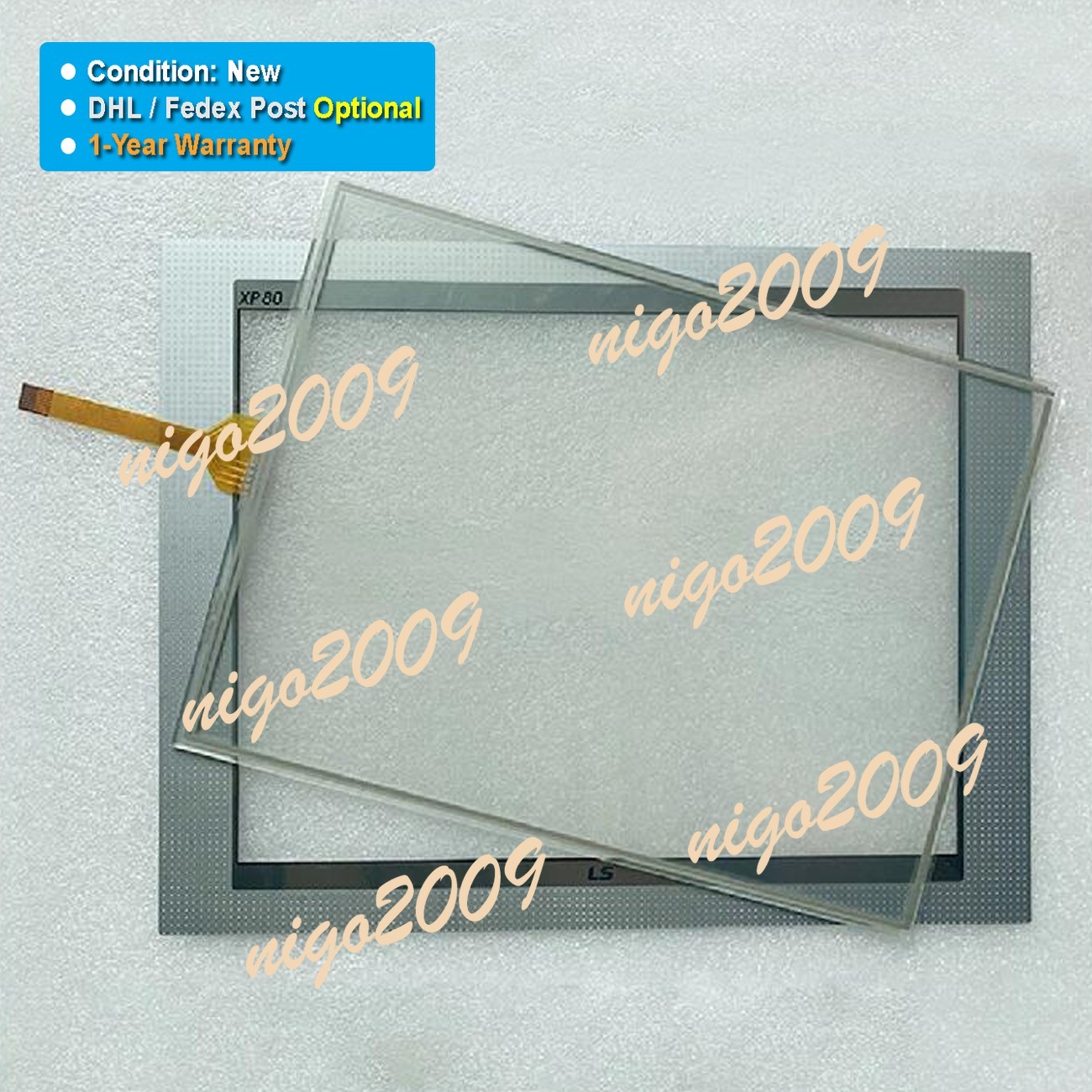 Touch Screen Protective Film Fit for LS XP80-TTA/AC XP80-TTA/DC 1-Year Warranty