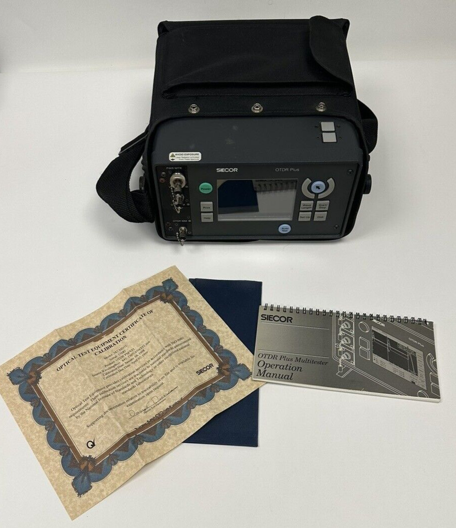 Siecor 383-MD55 OTDR Plus Multitester - UNTESTED