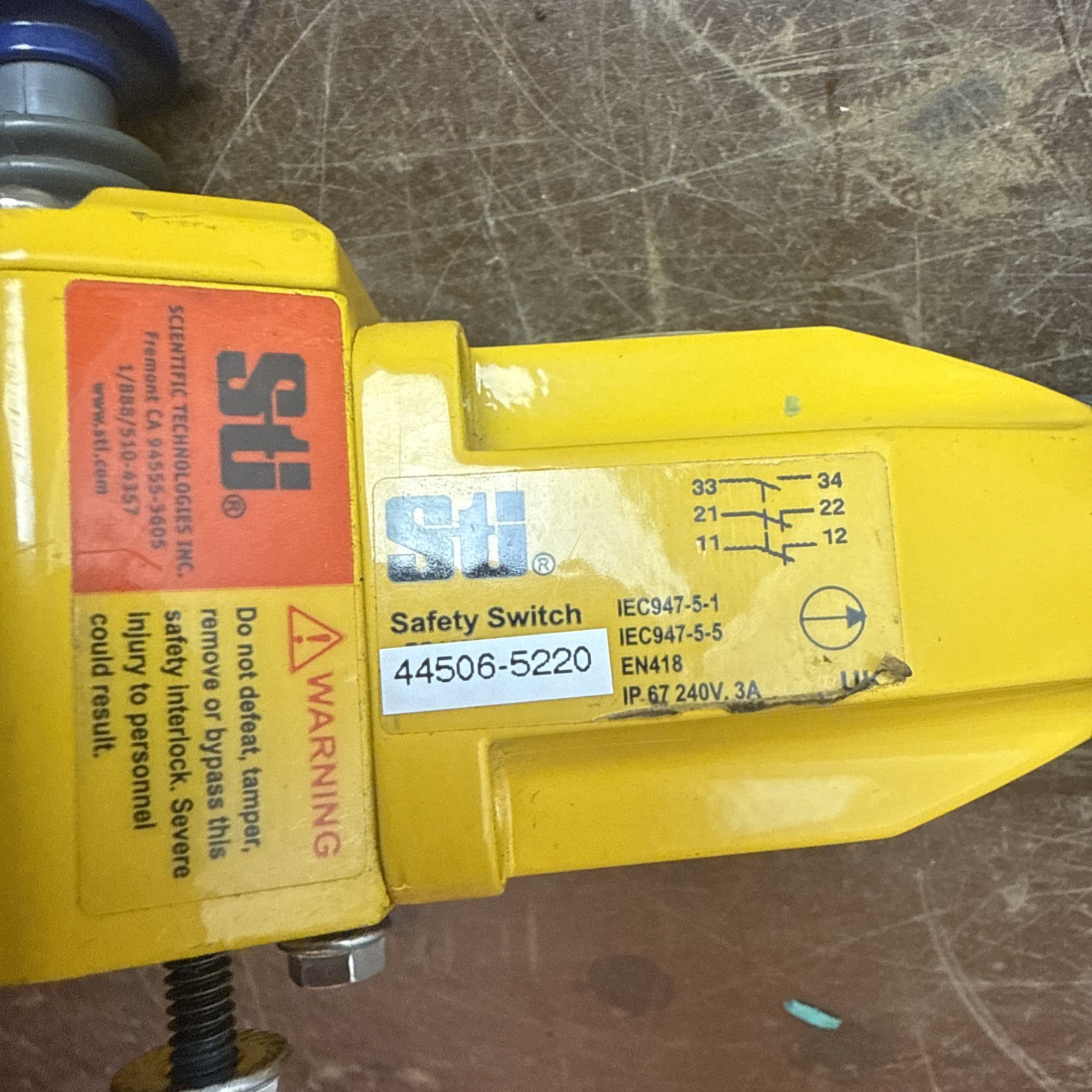 STI 44506-5220 Rope Pull Switch, ER6022-022M, , NOS VE