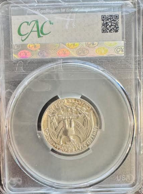 1950 25C Washington, CAC PR64 Proof-Krause Collection