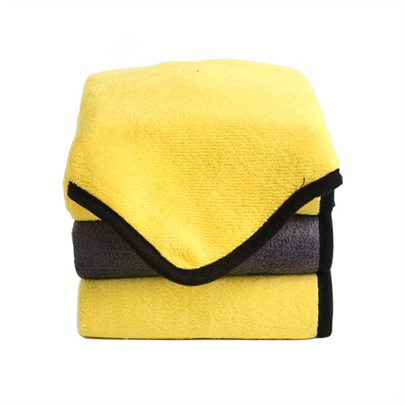Coral Flannel Double-sided Soft Ultra-fine Car Towel for Various Scenarios
