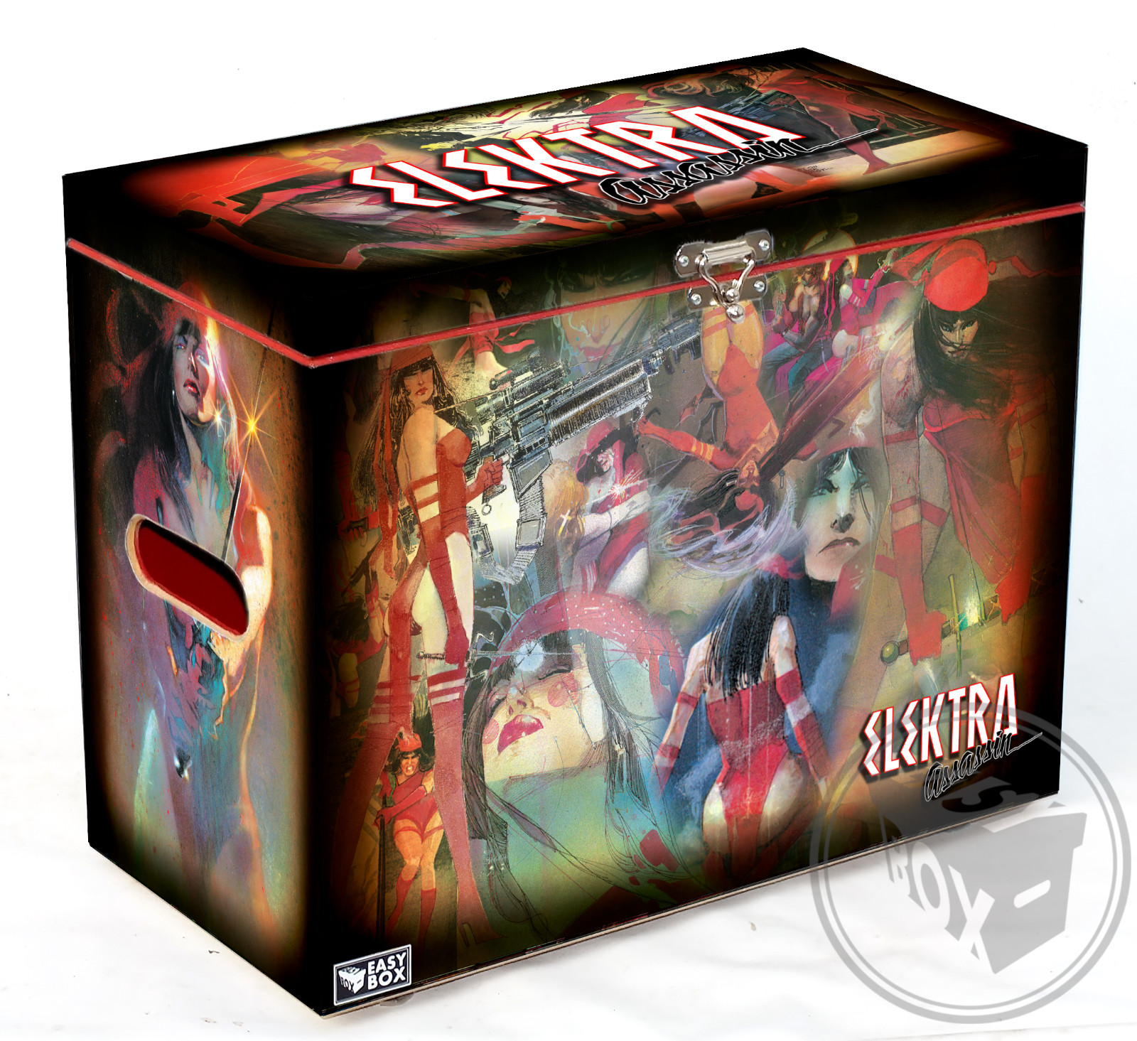 Elektra Assassin - Classics - Large Comic Book Hard Storage Box Chest MDF