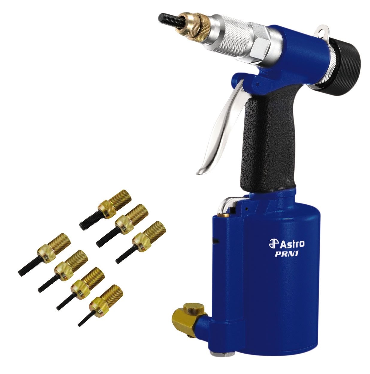 Astro Pneumatic Tool PRN1 3/8" Capacity Rivet Nut Setting 10, Blue