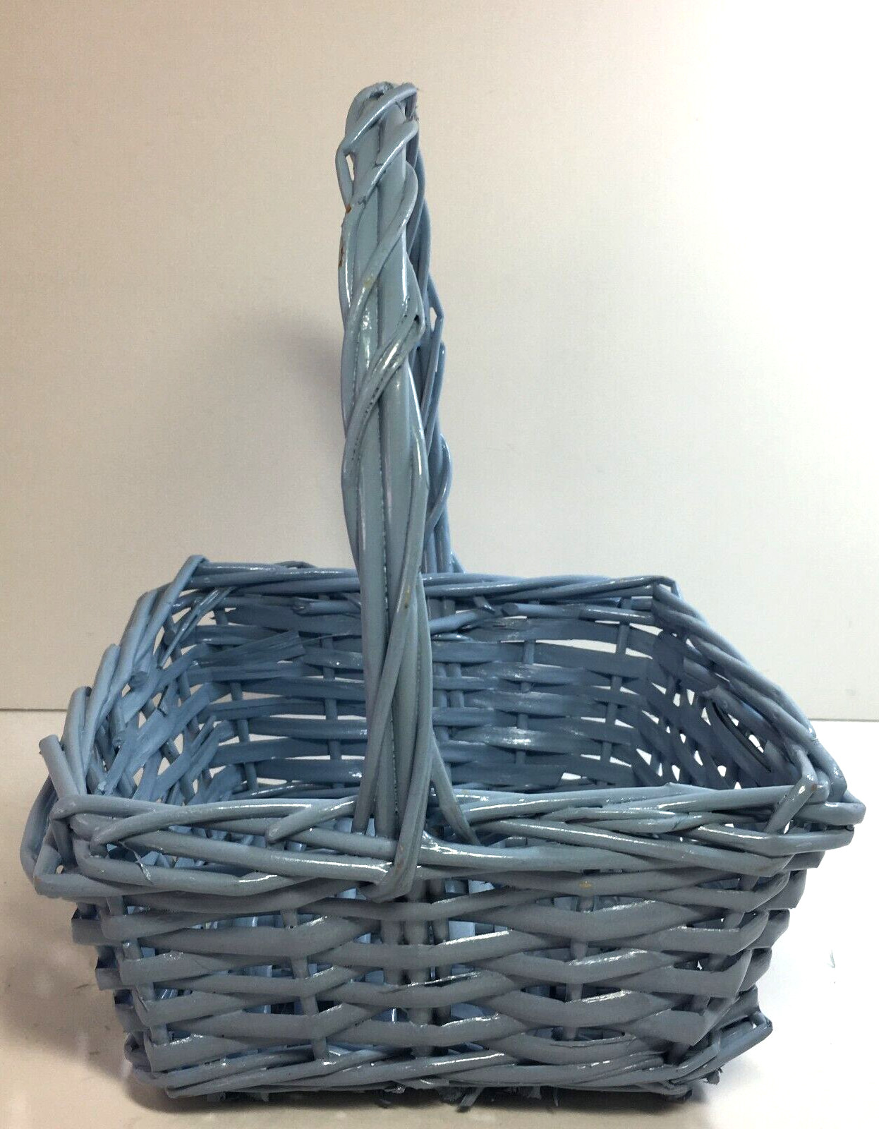 Basket - EASTER Basket - Square Blue 9.5 x 7.5 in Square