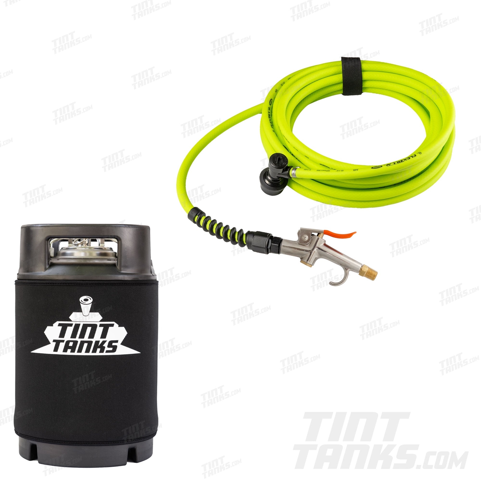 Window Tint Sprayer Mounting Solution Spray Tank + 25' Flexzilla Hose