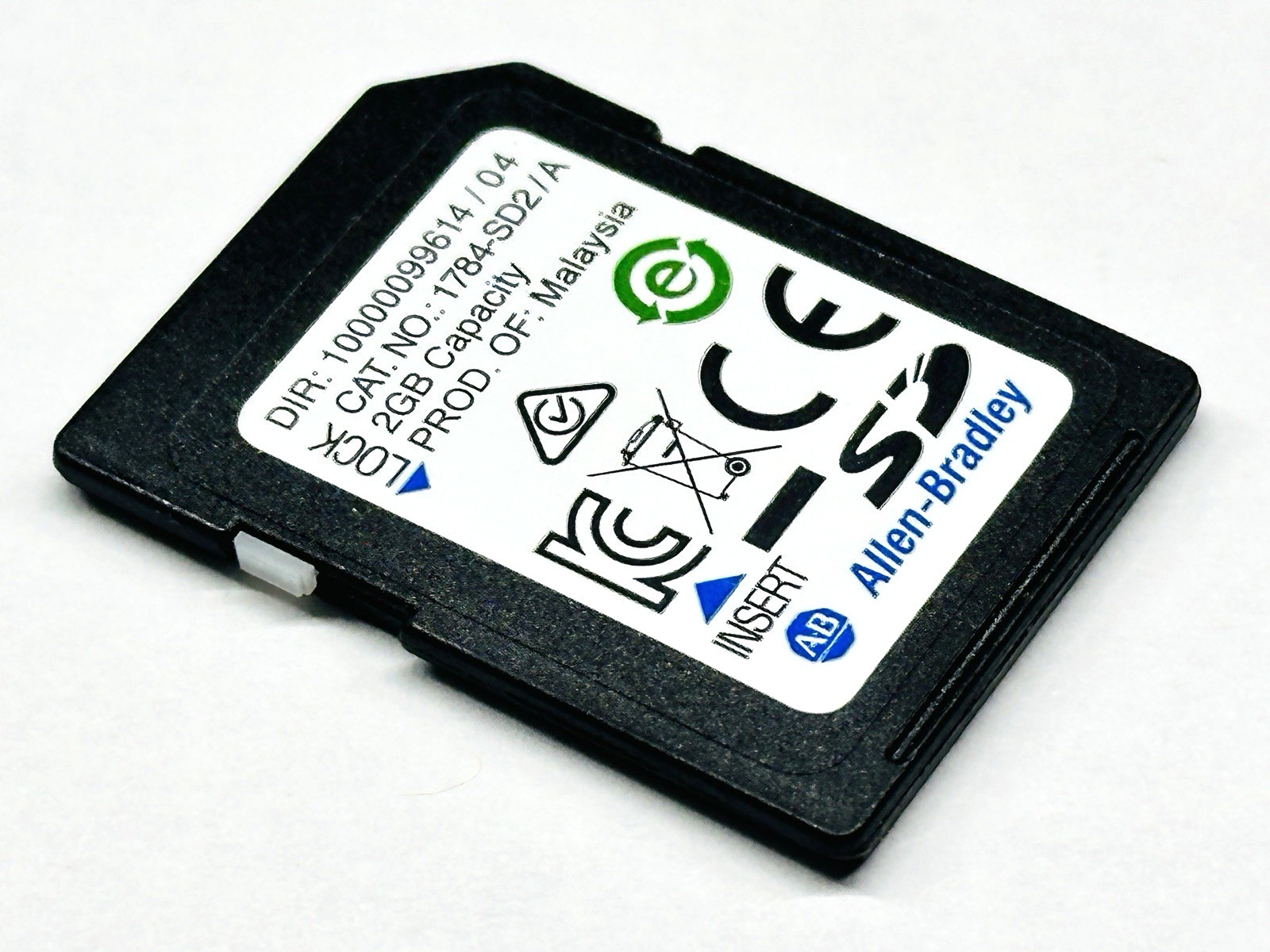Allen-Bradley 1784-SD2 2GB Digital Memory Card ControlLogix 1784SD2
