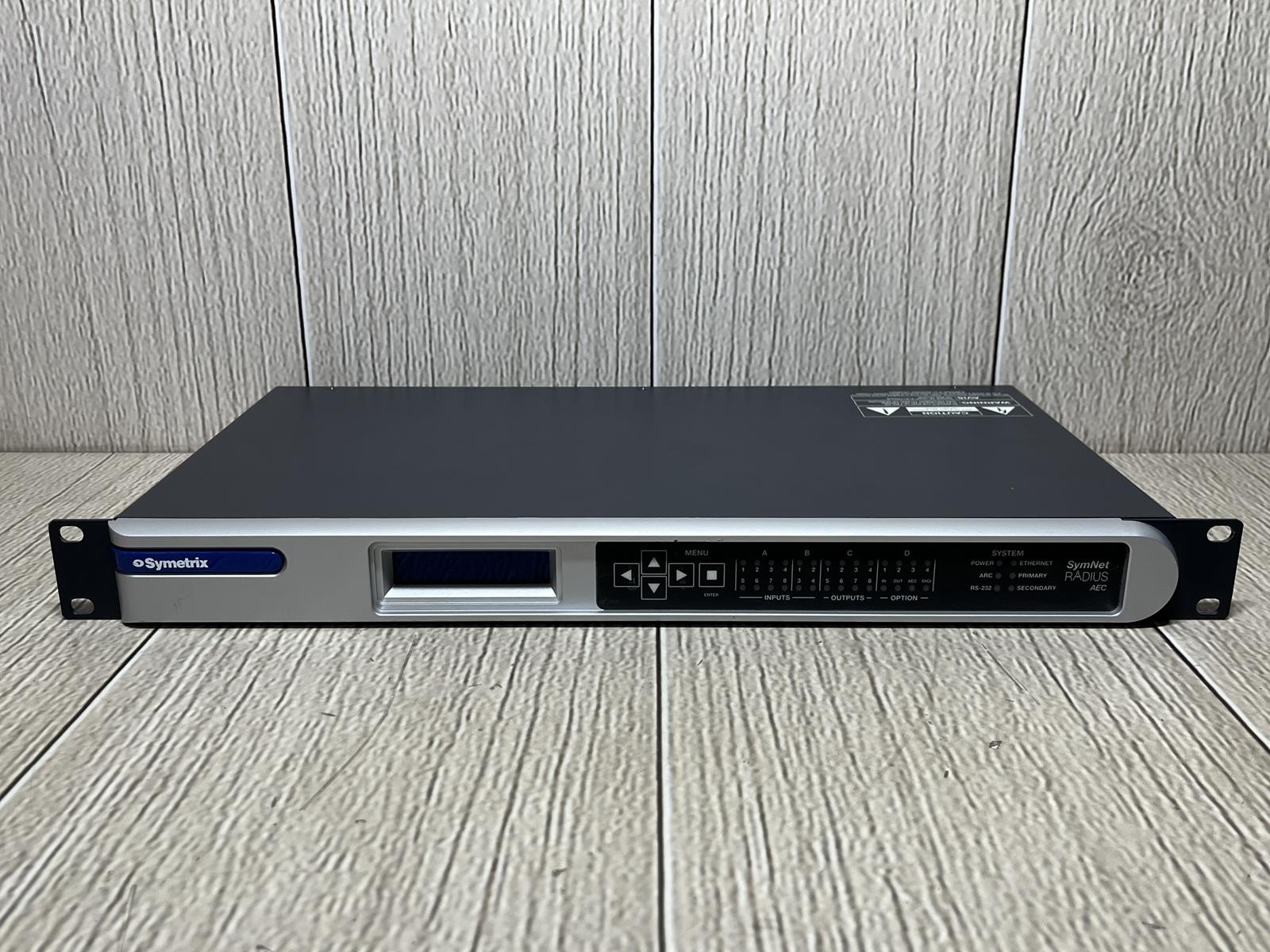 Symetrix SymNet Radius AEC Audio DSP Processor Conferencing