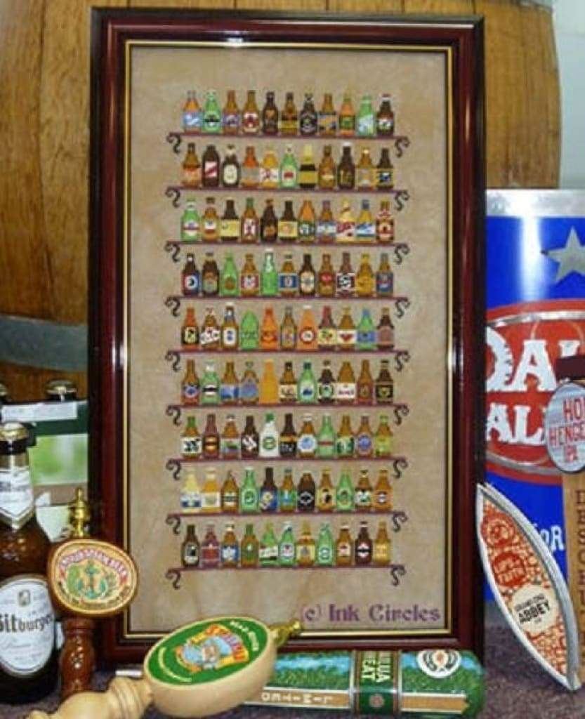 99 Bottles by Ink Circles cross stitch pattern