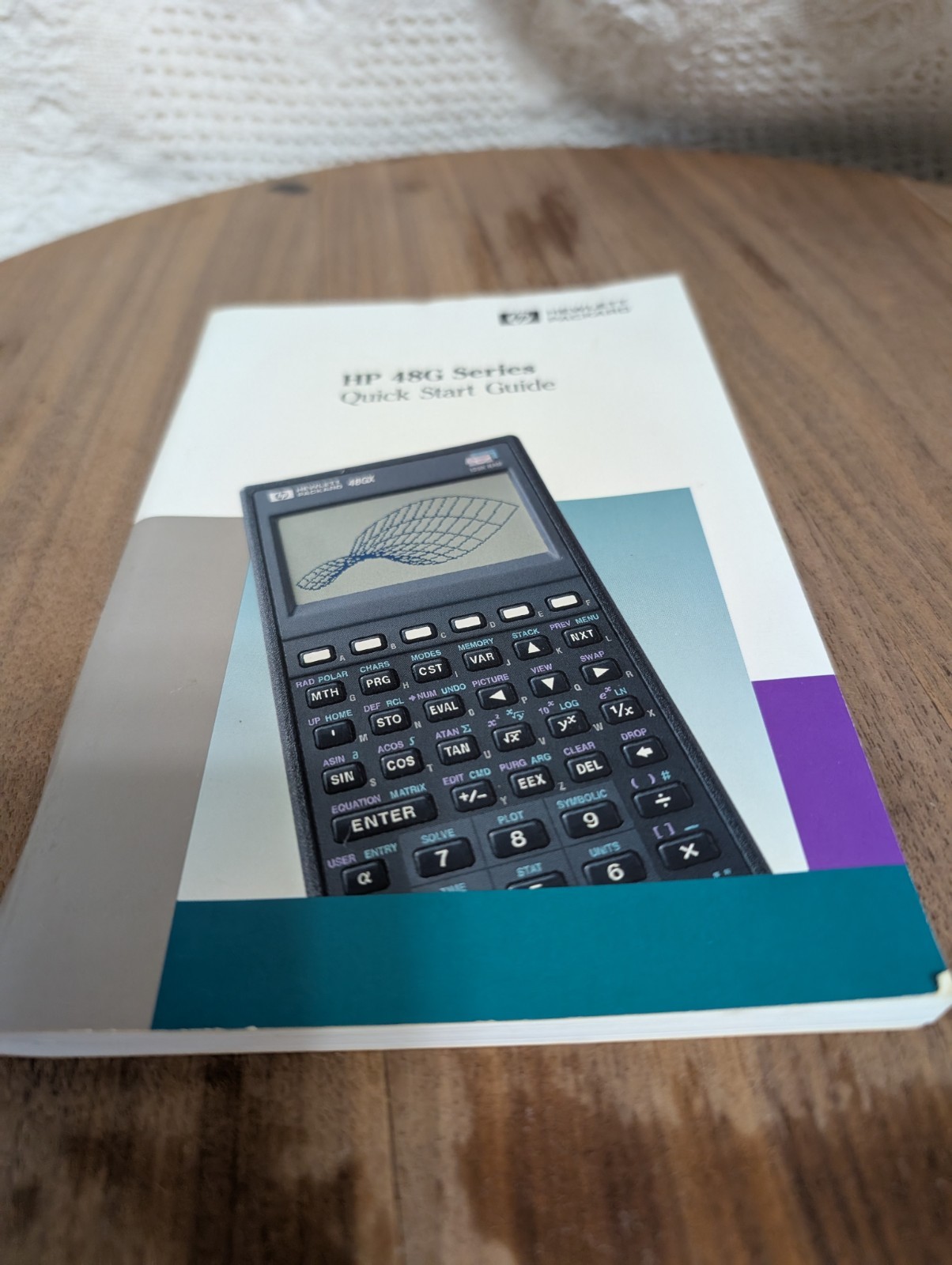733 HP 48 G Series Quick Start Guide Hewlett Packard Paperback Edition 3 1993