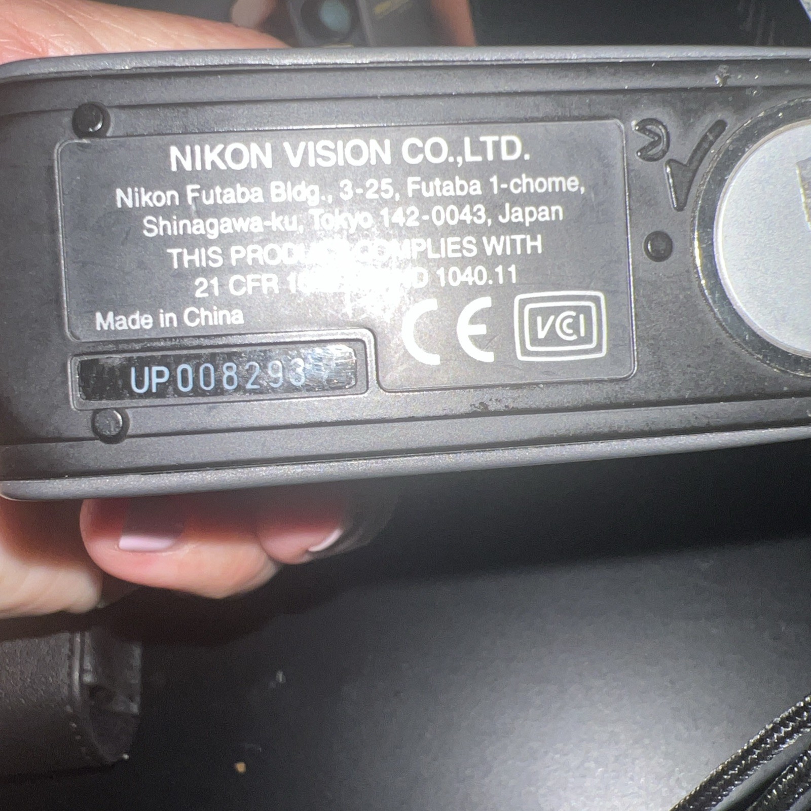 Nikon lazer400 rangefinder UNTESTED NEEDS BATTERY
