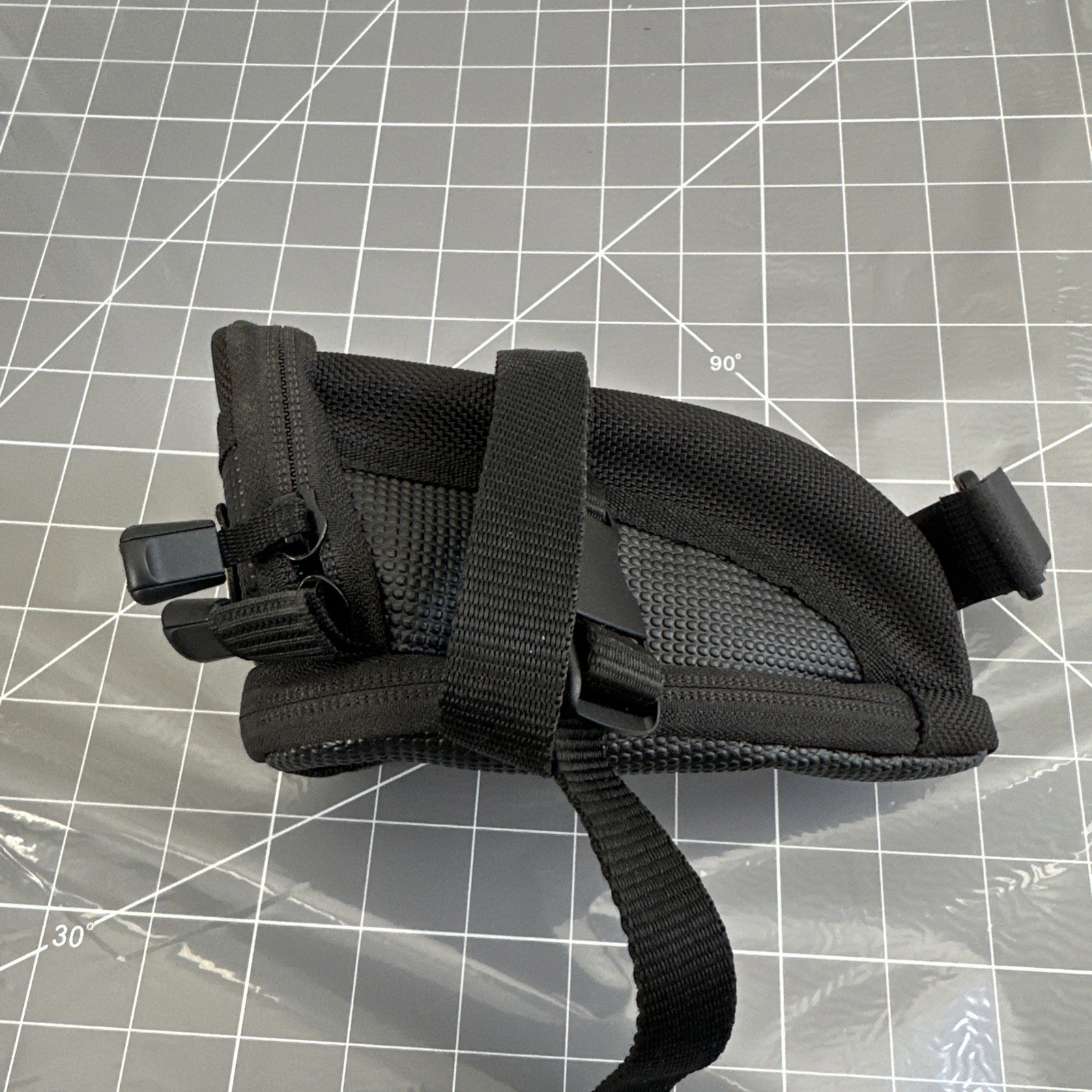 Avenir Bike Bag Pouch Black 6.5” Zipper Cycling Bicycle Nice