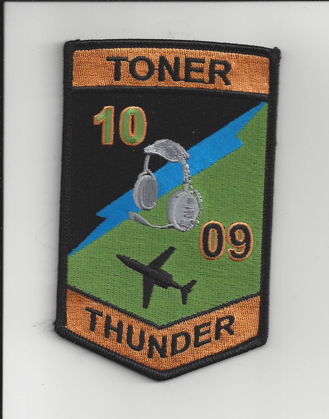 PATCH USAF TONER THUNDER CLASS  10-09