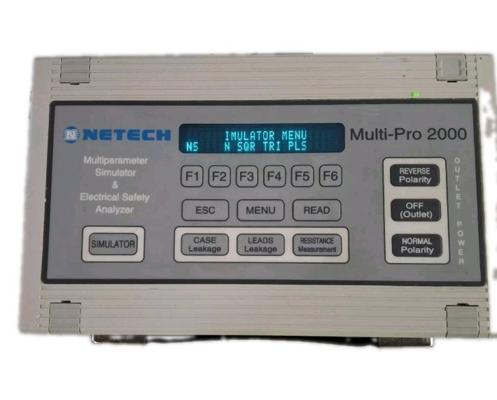 Netech Multi-Pro 2000 Biomed Safety Tester Analyzer