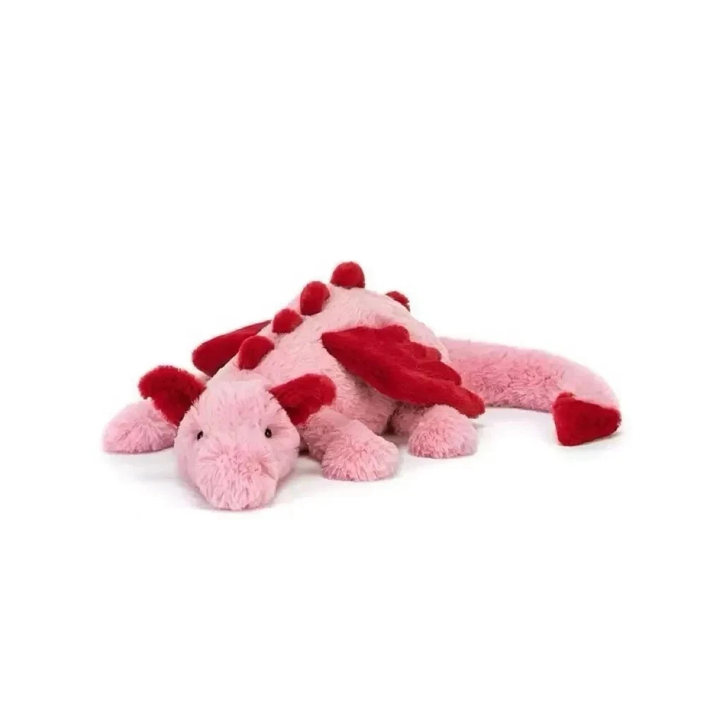Jellycat Heart Dragon Valentine Limited Edition New with Tags