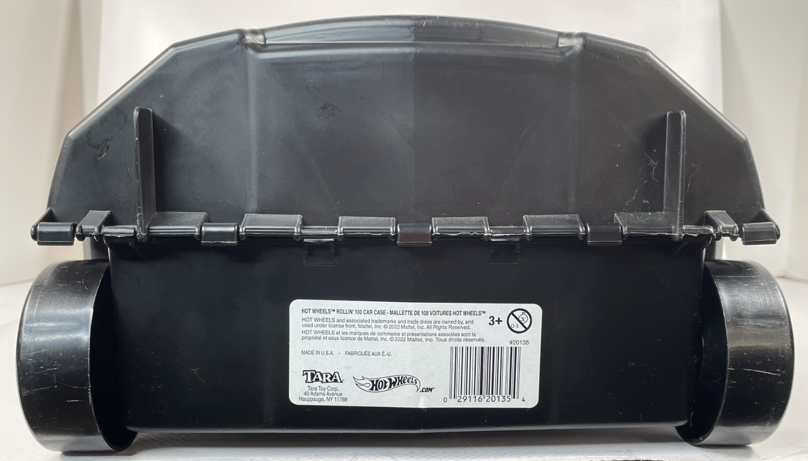 Hot Wheels 100 Car Rolling Carry Case with Extendable handle Made in USA