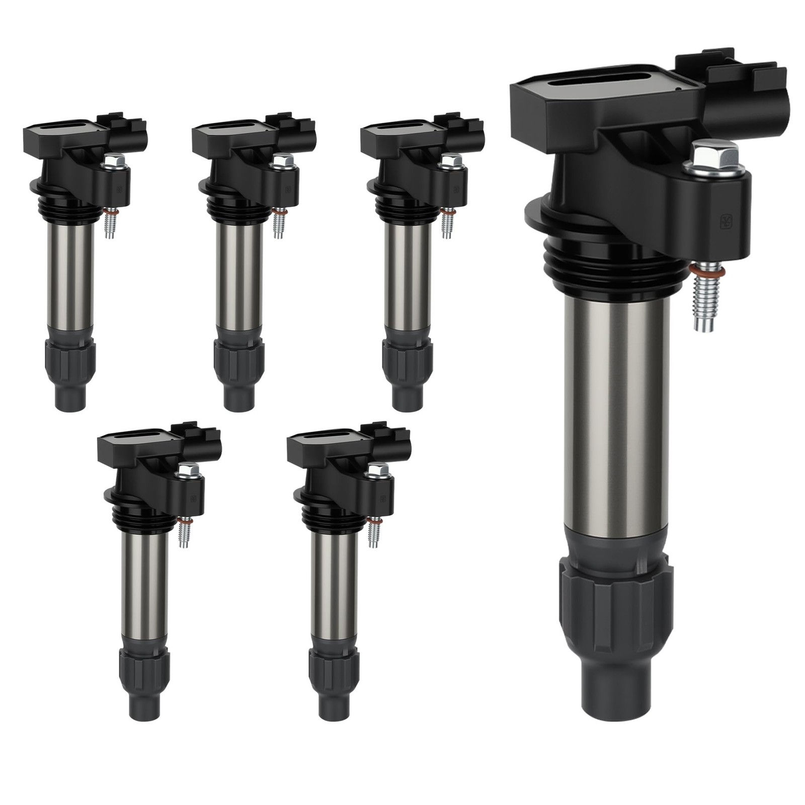 UF569 Ignition Coil Pack Set of 6 Compatible with Buick Allure for Cadillac A...