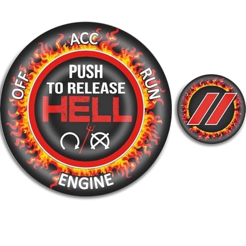 Push Start Button Cover for Dodge Challenger Charger Durango Accessories 2015
