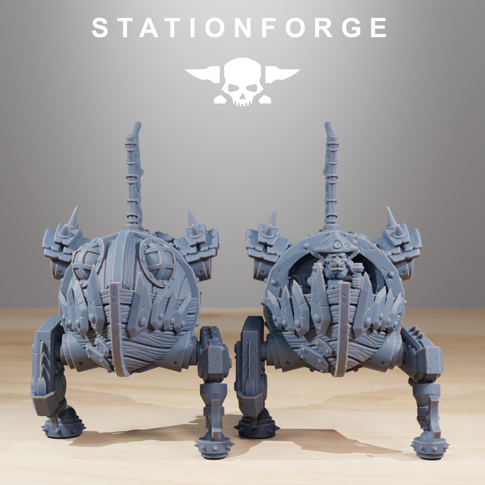 Orc Gob Pirate Bots, Gobboz, Killer Division, Stationforge (without Crew) x4