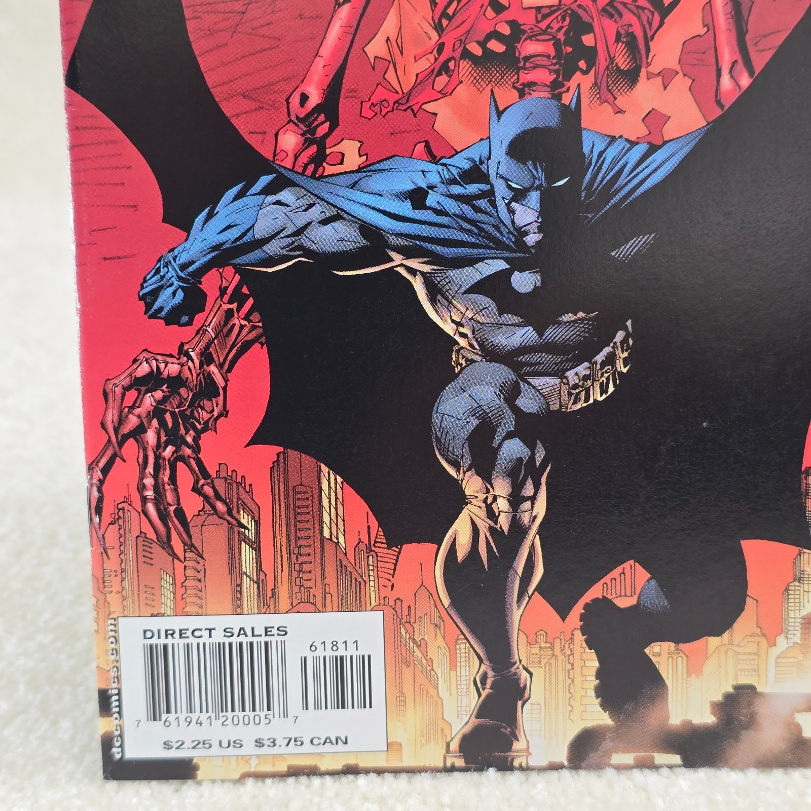 Batman #618 DC Comic Book 2003 Dynamic Forces COA /499 Signed Jeph Loeb