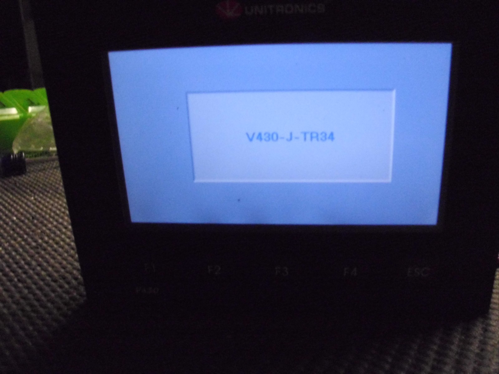 UNITRONICS V430-J-TR34, V430 SERIES PLC/COLOR TOUCHSCREEN HMI