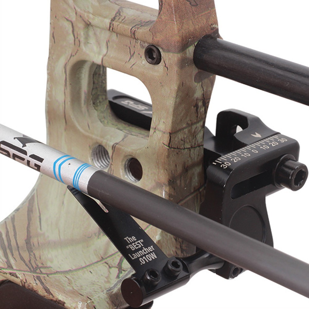 for versatile steel plate arrow rest suitable for different arrow shaft sizes