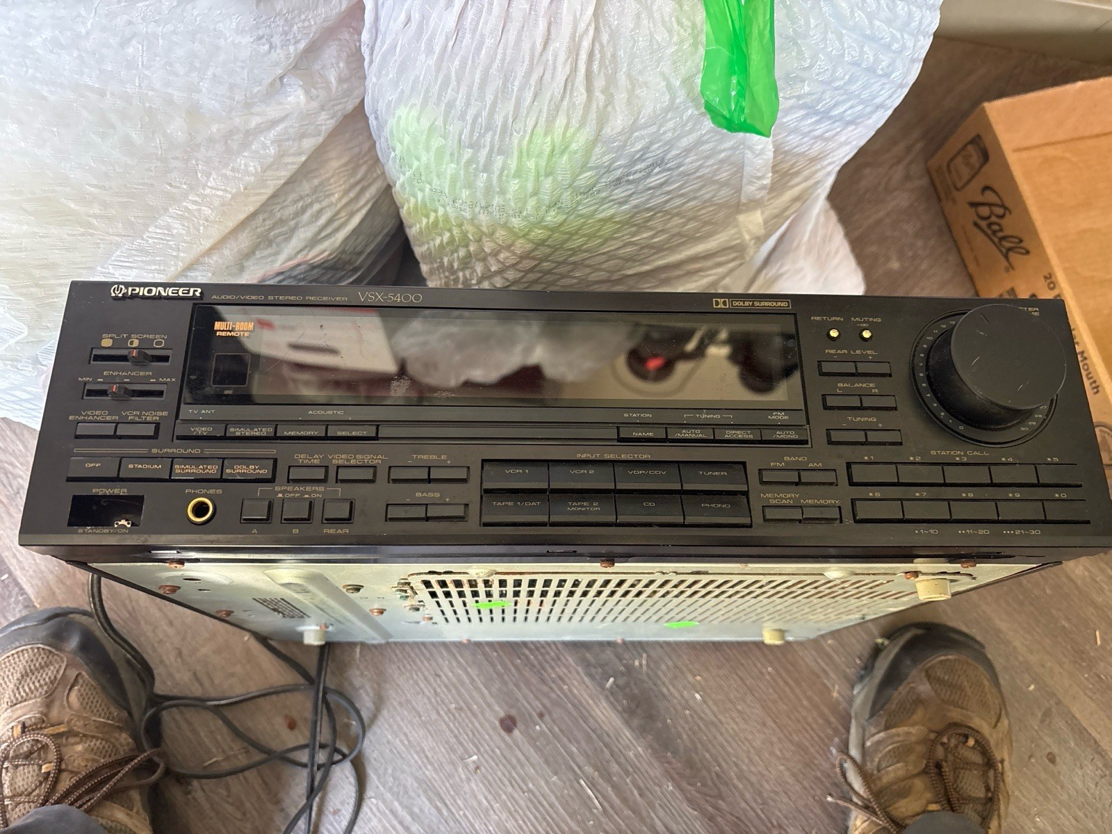 Pioneer VSX-5400 Stereo Receiver Dolby Surround AM/FM Tested Working – See Notes