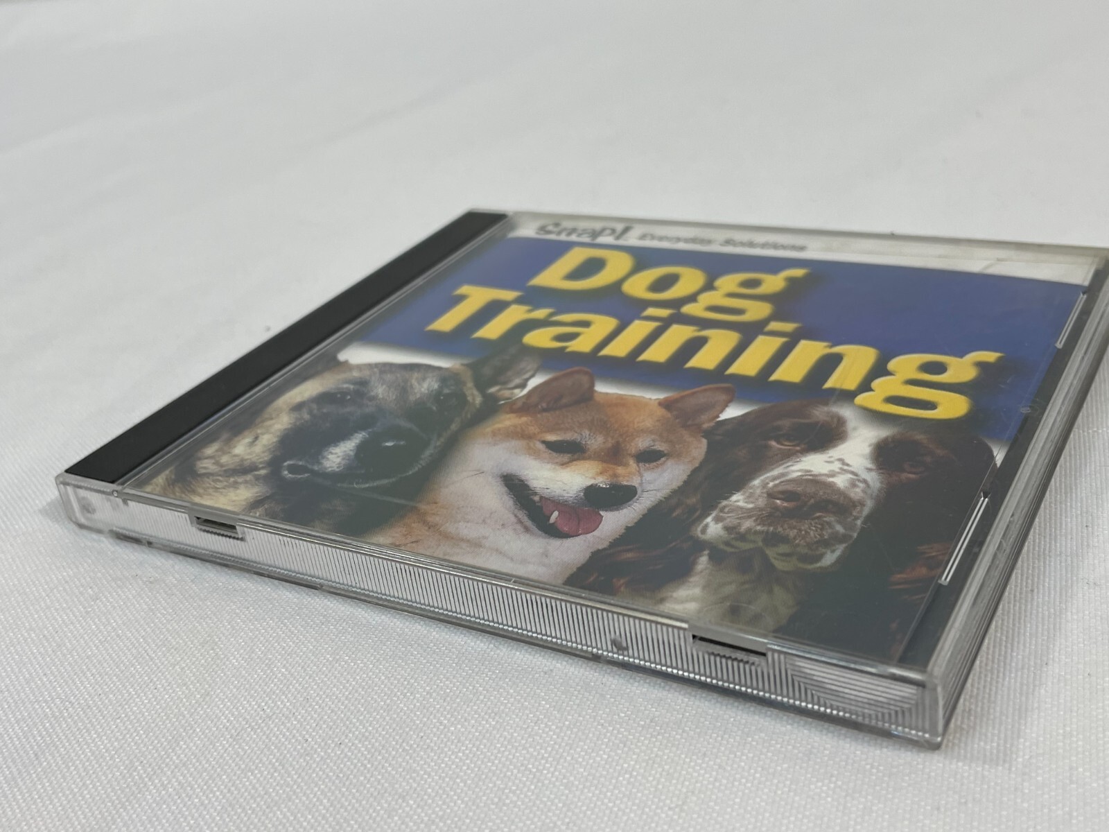 Vintage 2001 Snap! Everyday Solutions DOG TRAINING IBM/PC Software CD-ROM SEALED