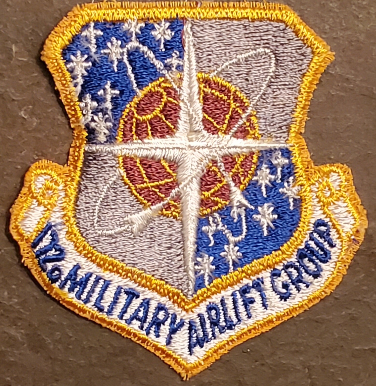 USAF/ANG Vintage 172nd Military Airlift Group (172MAG) Patch - NOS COLOR DRESS