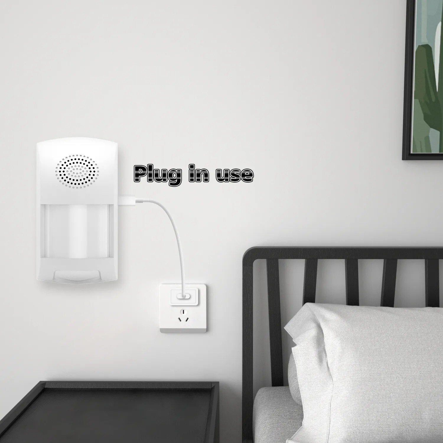 Infrared Alarm Security Home Motion Sensor Anti Theft Detector Wireless LED APP