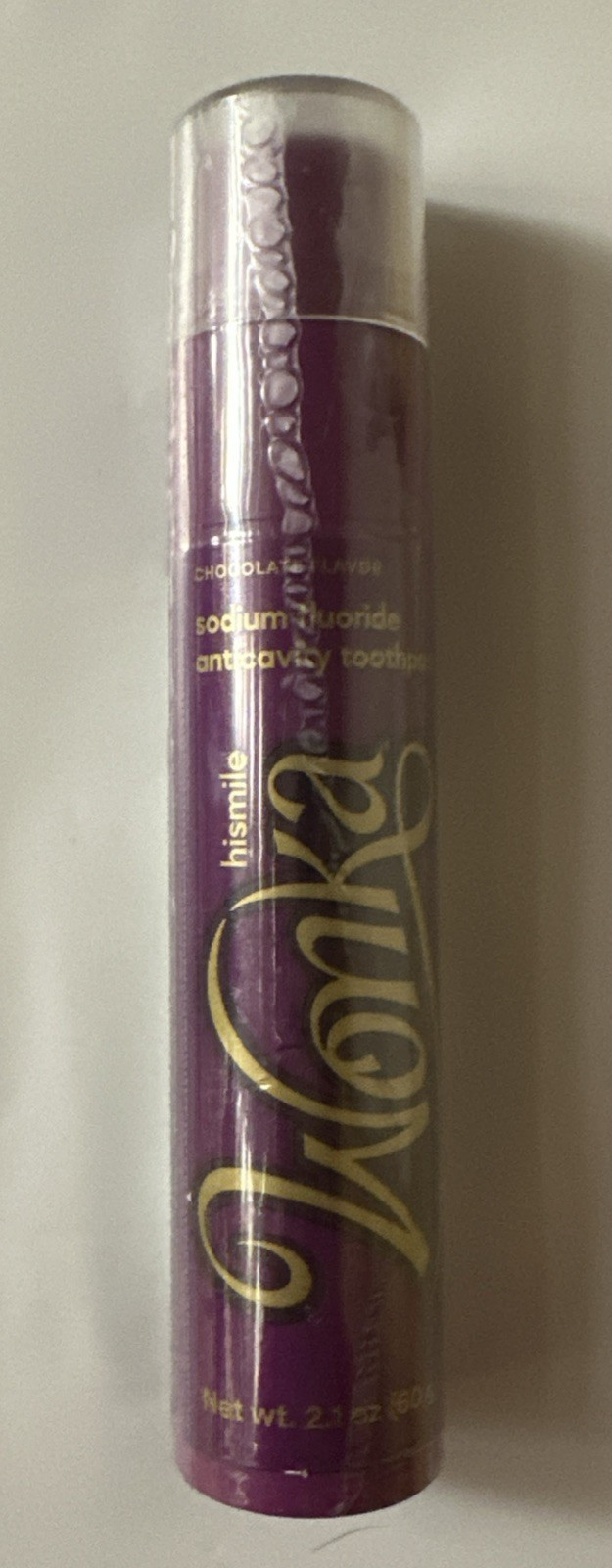 Hismile Wonka Chocolate Flavor Anticavity Toothpaste  2.1 oz Ea Exp 06/26