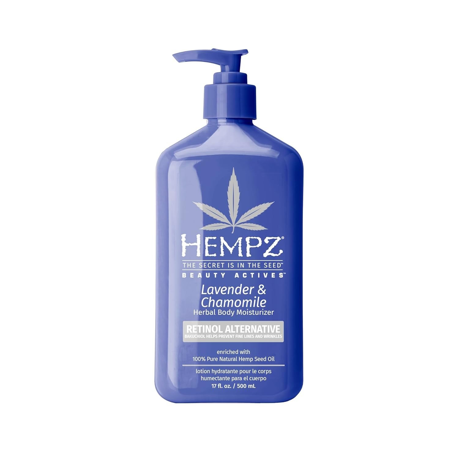 Hempz Lavender & Chamomile Body Moisturizer 17oz, 1 Pack,  New