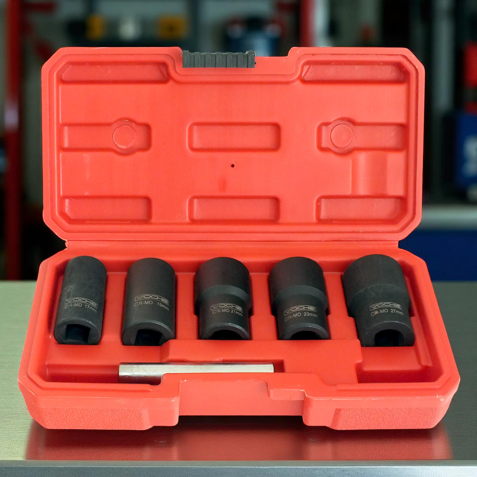 1/2" Locking Wheel Nut Remover Stud Bolt Impact Twist Sockets Extractor Tool Set