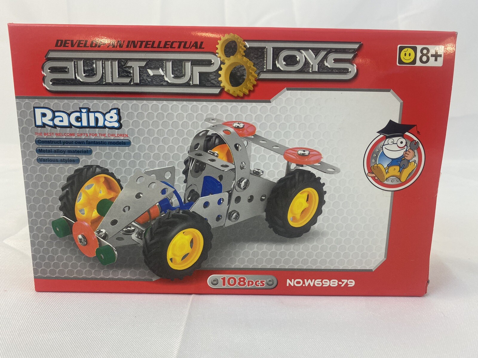 Built Up Toys Racing Cool Builders 8+ Building New Books Are Fun W698-79