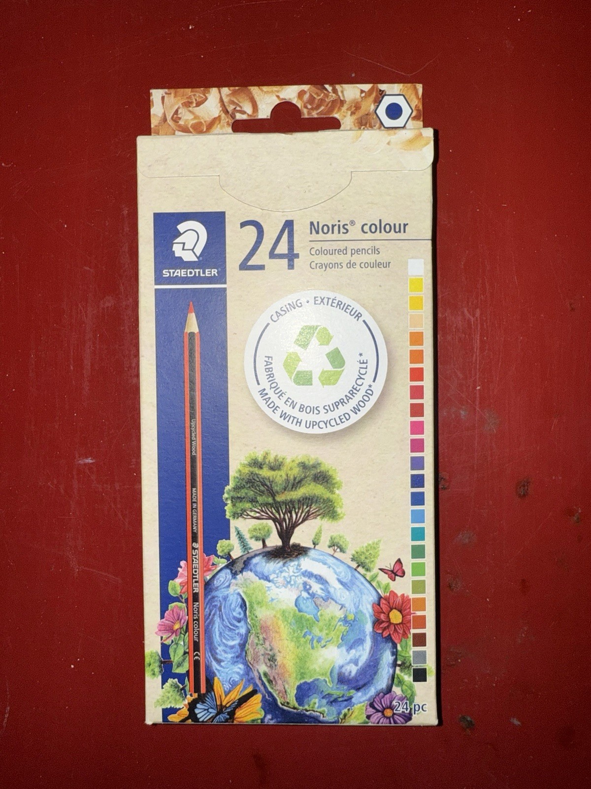 Staedtler 185ND24A602 Colored Pencils - Asstd Lead and Barrel Colors (24/PK) New