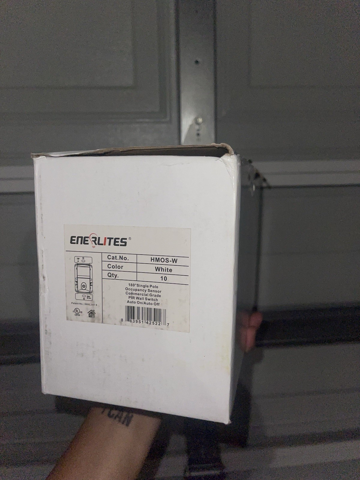 Enerlites in Wall PIR Occupancy Sensor VCOS-1