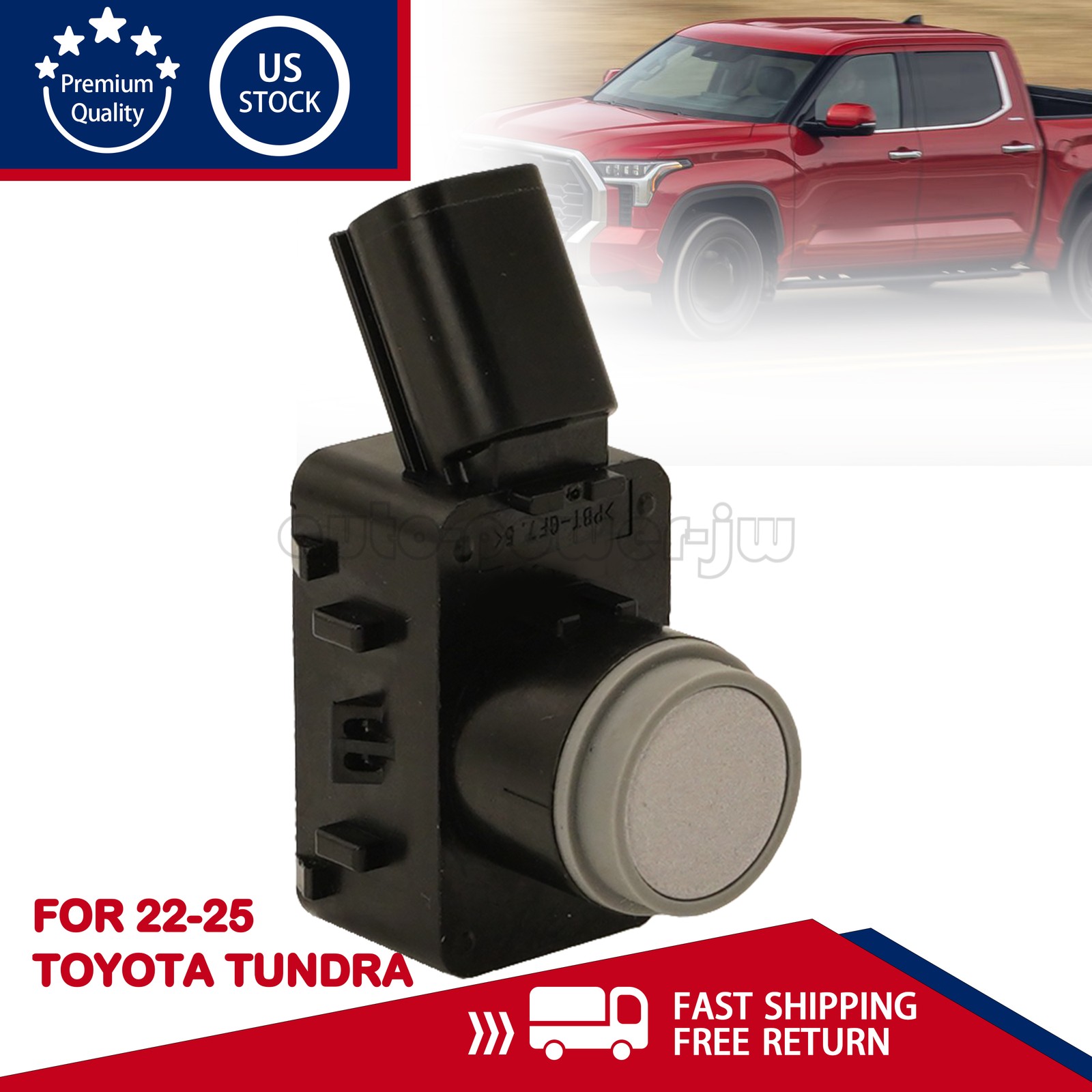 NEW For 2022-2025 Toyota Tundra Front Rear Center Ultrasonic Parking Sensor