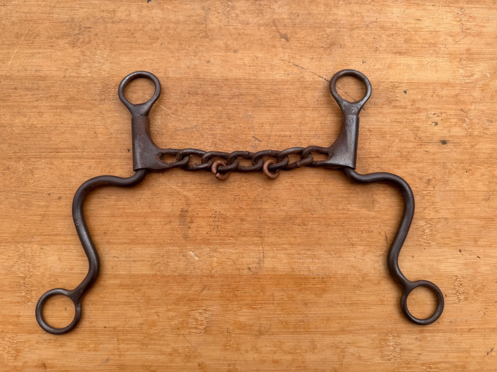 Dutton Calvary Shank Chain Mouth Bit ~ 5" mouth