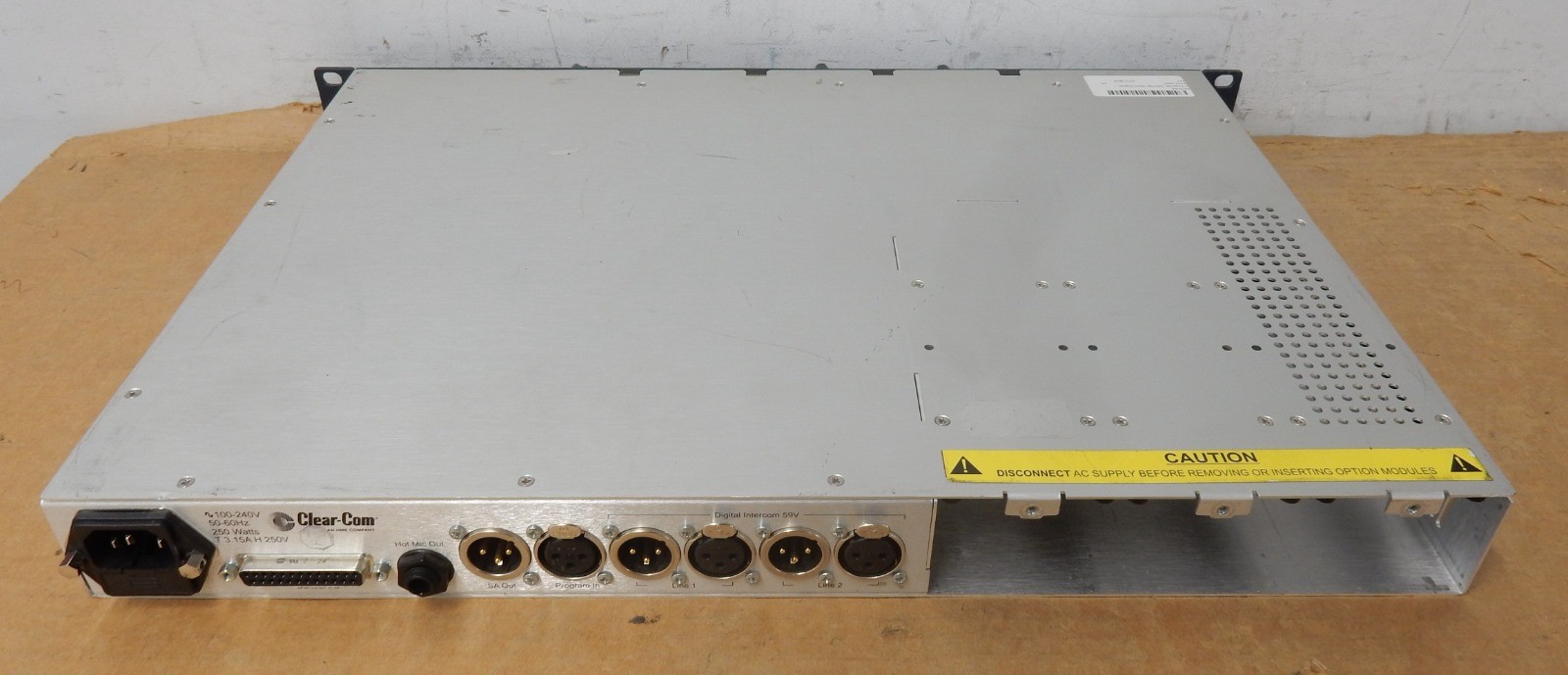 CLEAR-COM HMS-4X 4-Channel HelixNet Main Station